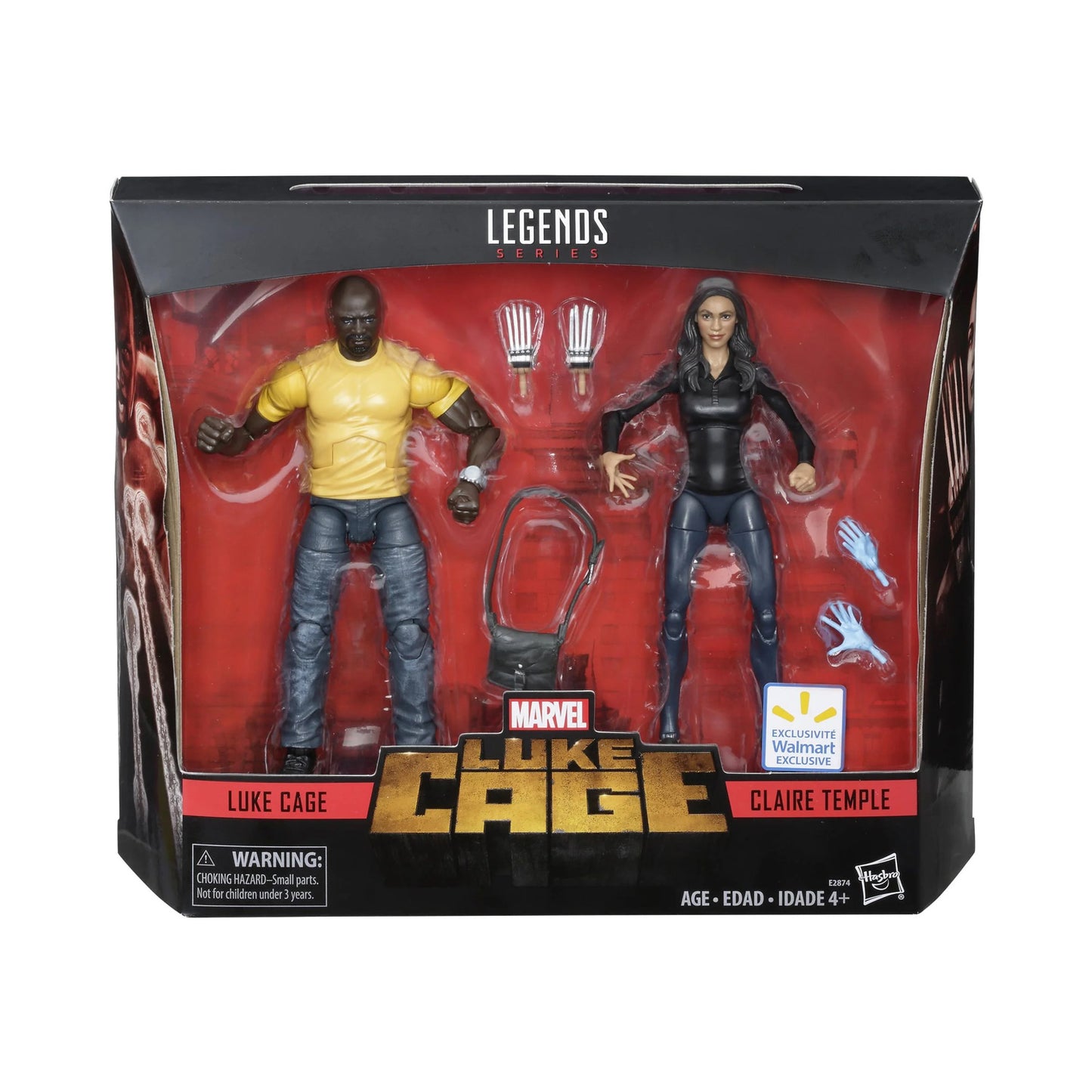 Marvel Legends Exclusive Luke Cage and Claire Temple Action Figure 2-Pack