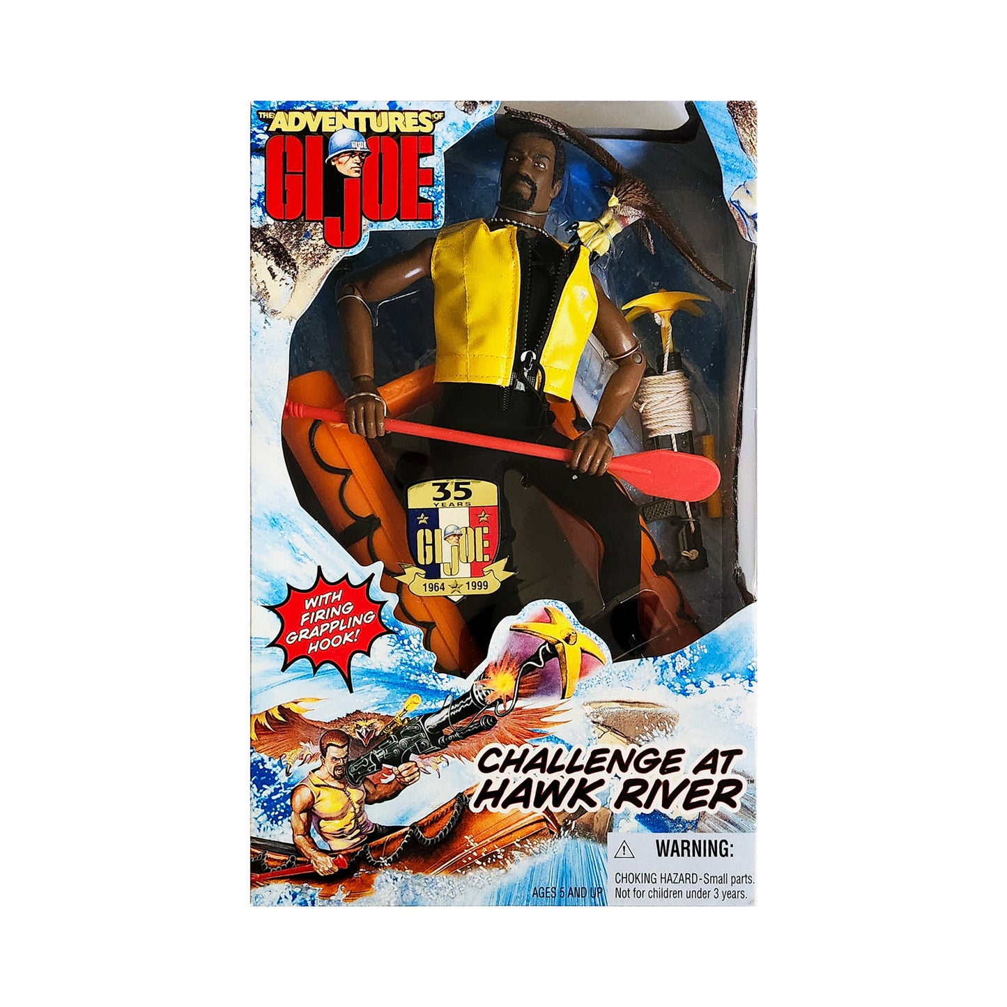 Adventures of G.I. Joe Challenge at Hawk River (African-American) 12-Inch Action Figure