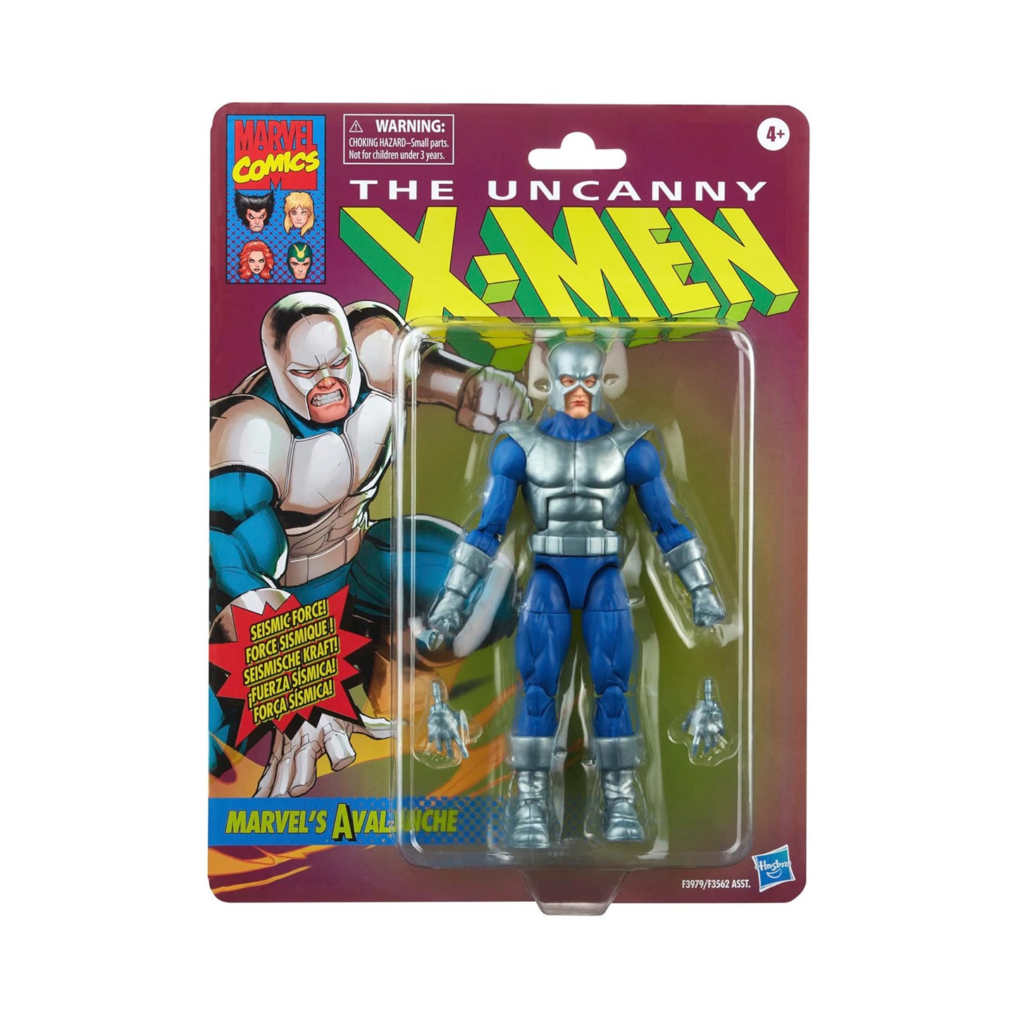 Marvel Legends X-Men Retro Collection Avalanche 6-Inch Action Figure