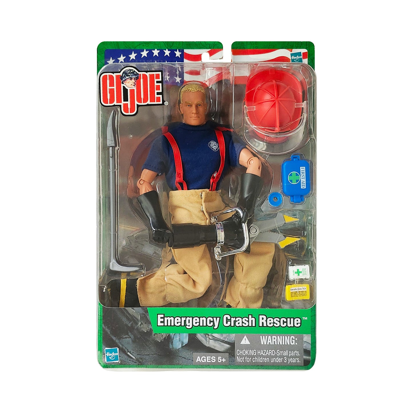 G.I. Joe Emergency Crash Rescue (Caucasian) 12-Inch Action Figure (2003)