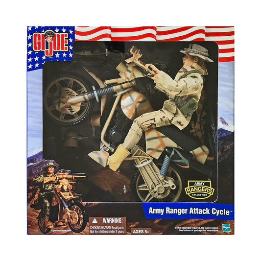 G.I. Joe Army Rangers Collection Army Ranger Attack Cycle 12-Inch Scale Vehicle