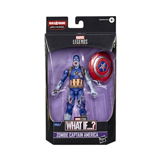 Marvel Legends The Watcher Series Zombie Captain America 6-Inch Action Figure