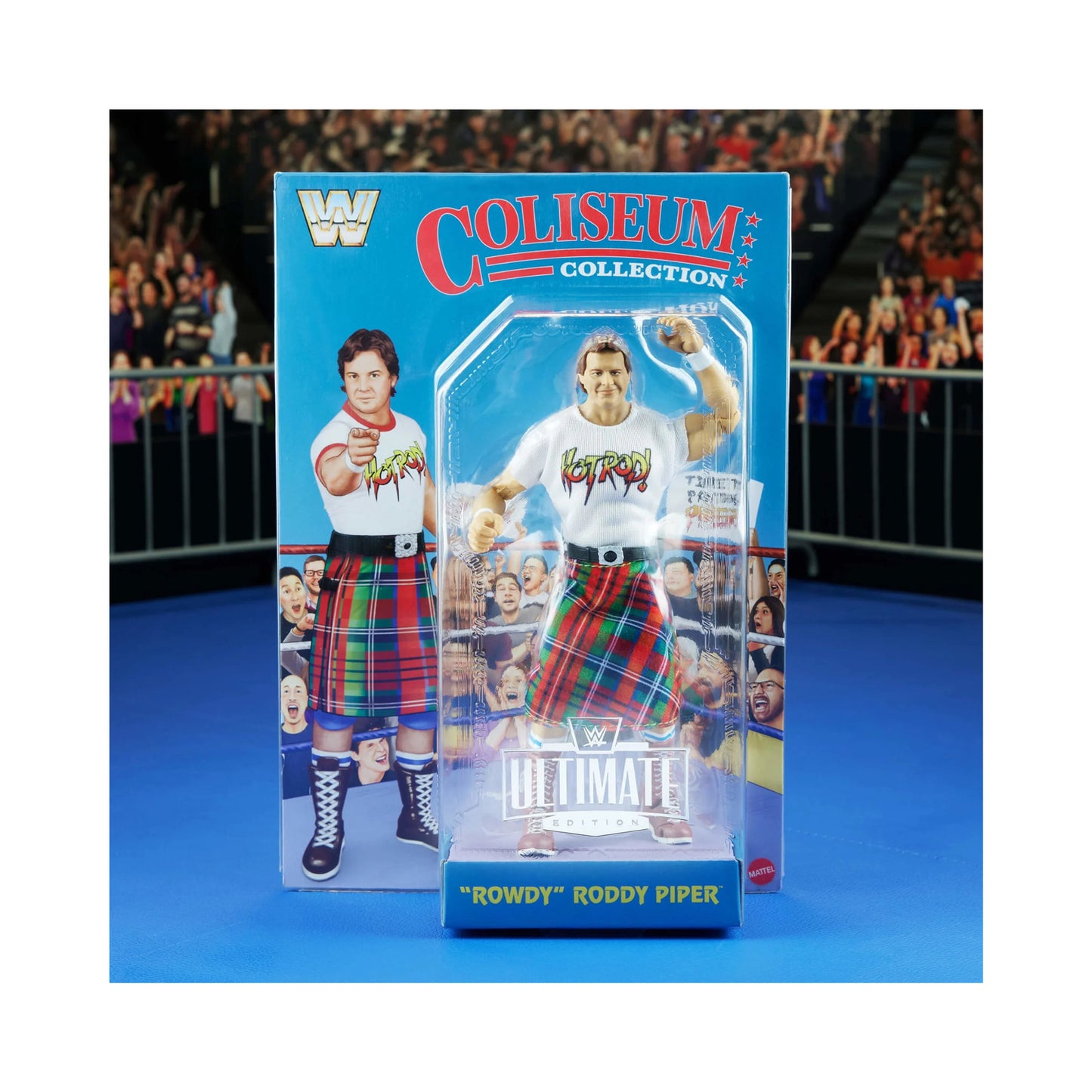 WWE Ultimate Edition Coliseum Collection "Rowdy" Roddy Piper & George "The Animal" Steele 2-Pack