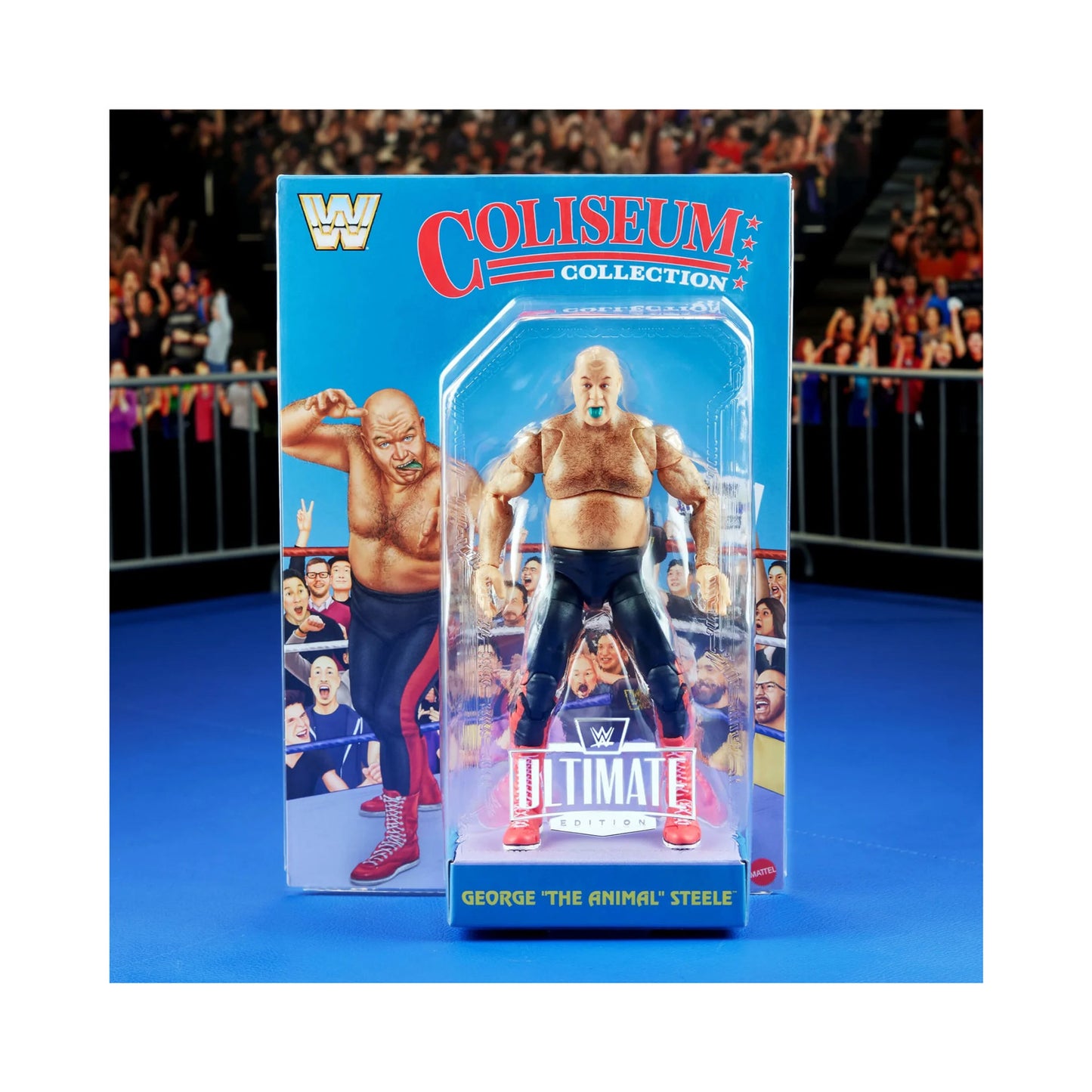 WWE Ultimate Edition Coliseum Collection "Rowdy" Roddy Piper & George "The Animal" Steele 2-Pack
