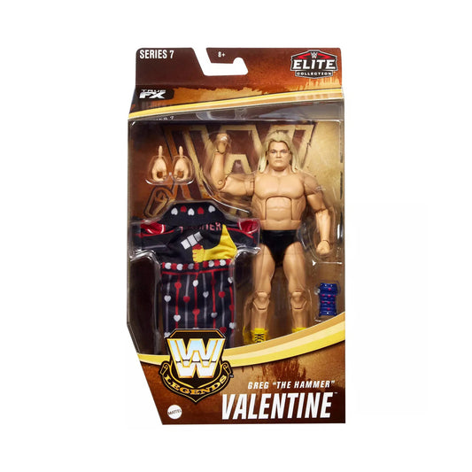 WWE Legends Elite Collection Series 7 Greg "The Hammer" Valentine (Black Trunks) Exclusive Action Figure