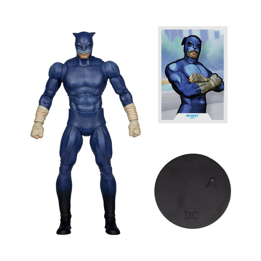 DC Multiverse Gold Label Wildcat (JSA) Exclusive 7-Inch Action Figure, Not Mint