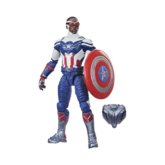 Marvel Legends Captain America Flight Gear Series Captain America (Sam Wilson) 6-Inch Action Figure