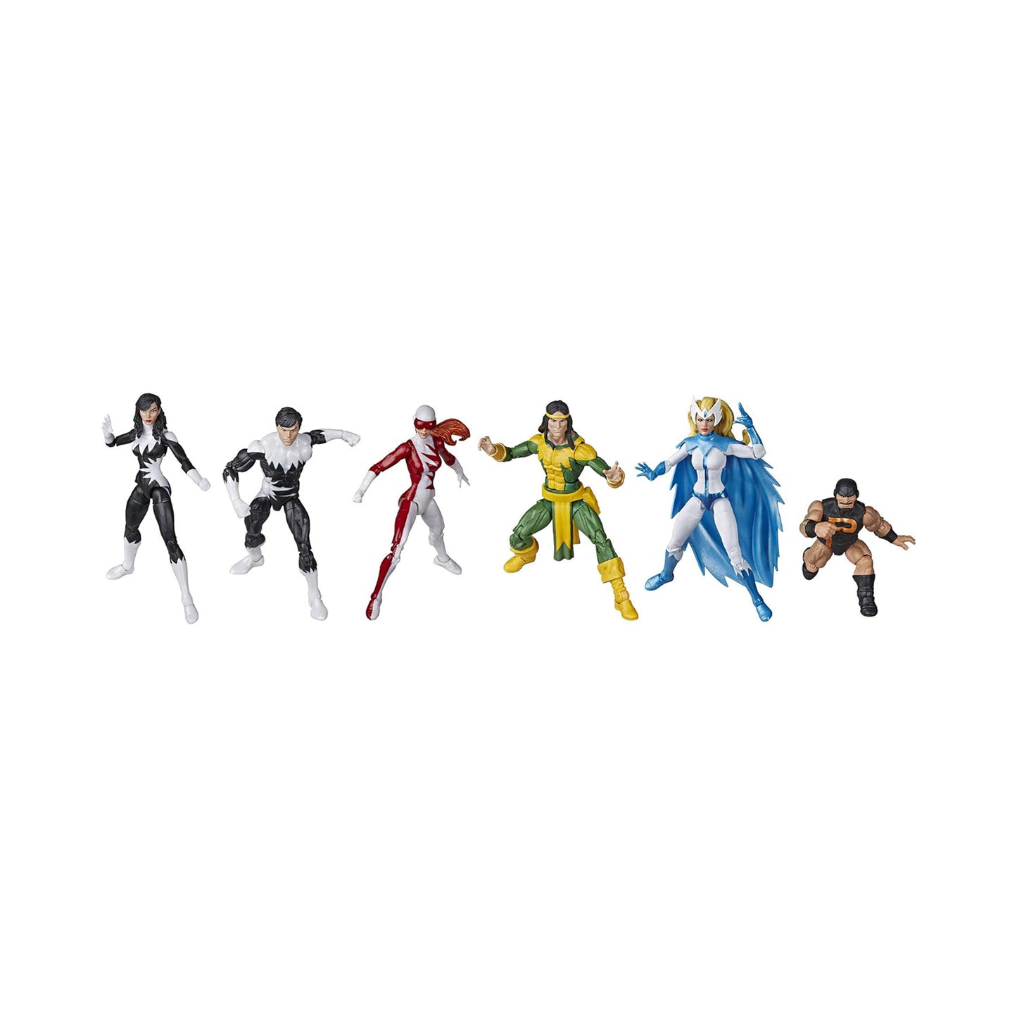 Marvel Legends Alpha Flight 6-Inch Scale Exclusive Action Figure 6-Pack (Snowbird, Shaman, Aurora, Vindicator, Puck, Northstar)