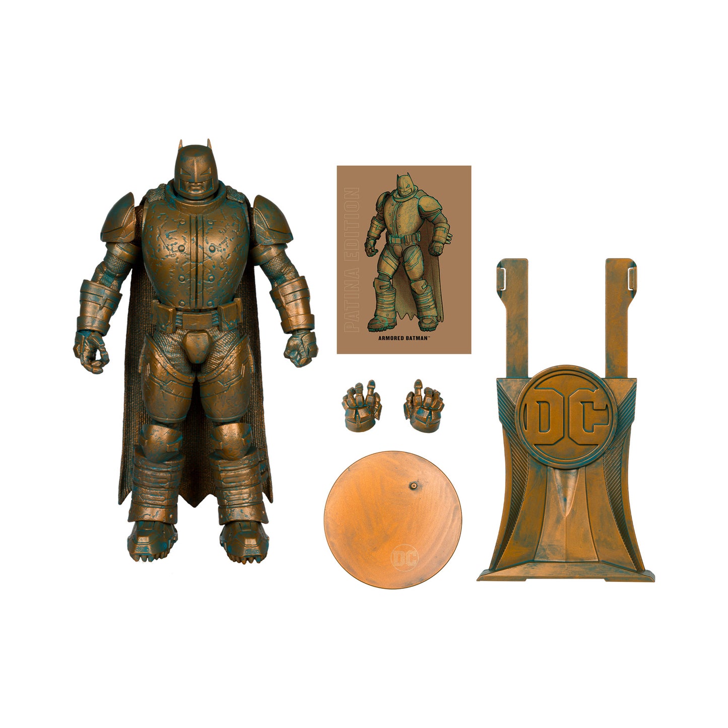 DC Multiverse Gold Label Armored Batman (The Dark Knight Returns) Patina Edition Exclusive 7-Inch Action Figure