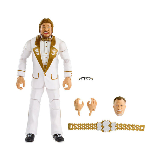 WWE Legends Elite Collection Series 20 "Million Dollar Man" Ted DiBiase (White Suit Chase Variant) Exclusive Action Figure