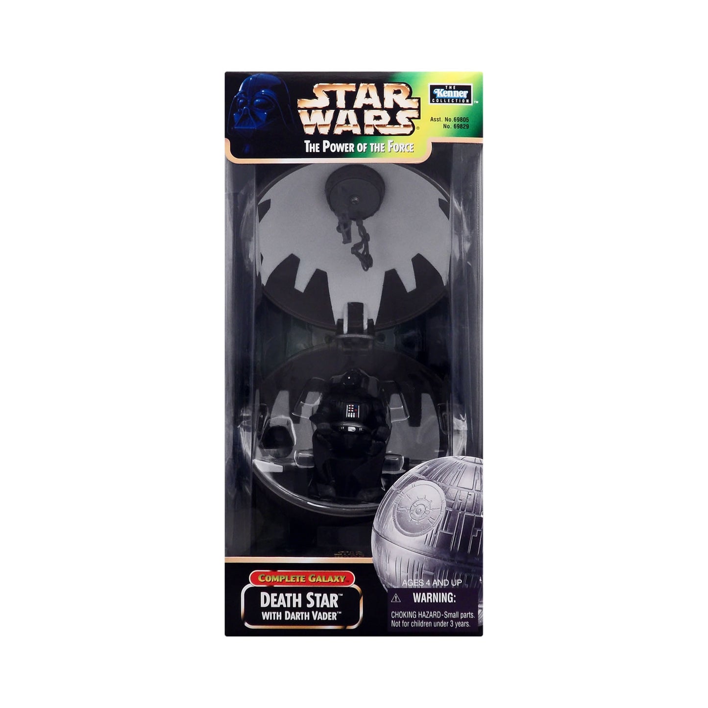 Star Wars: Power of the Force Complete Galaxy Death Star with Darth Vader