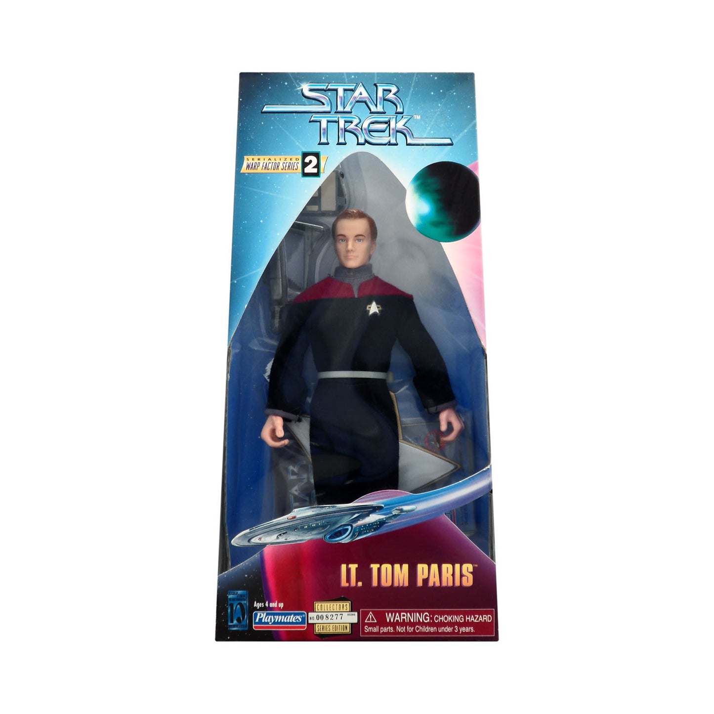 Star Trek Warp Factor Series 2 Lt. Tom Paris 9-Inch Action Figure