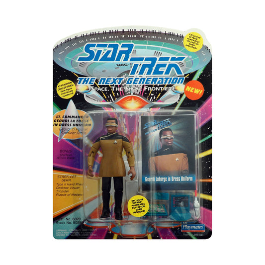 Star Trek: The Next Generation Lt. Cmdr. Geordi La Forge in Dress Uniform 4.5-Inch Action Figure