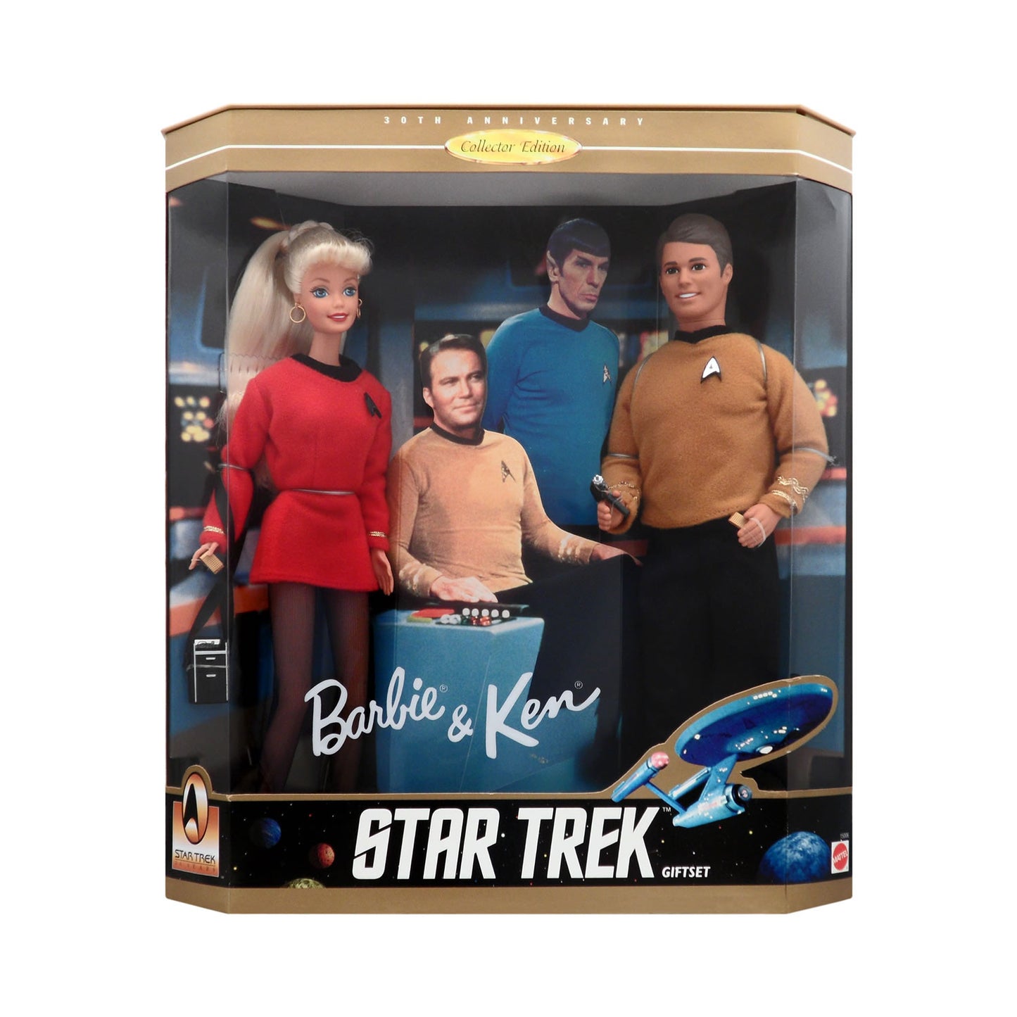 Star Trek 30th Anniversary Barbie & Ken Dolls
