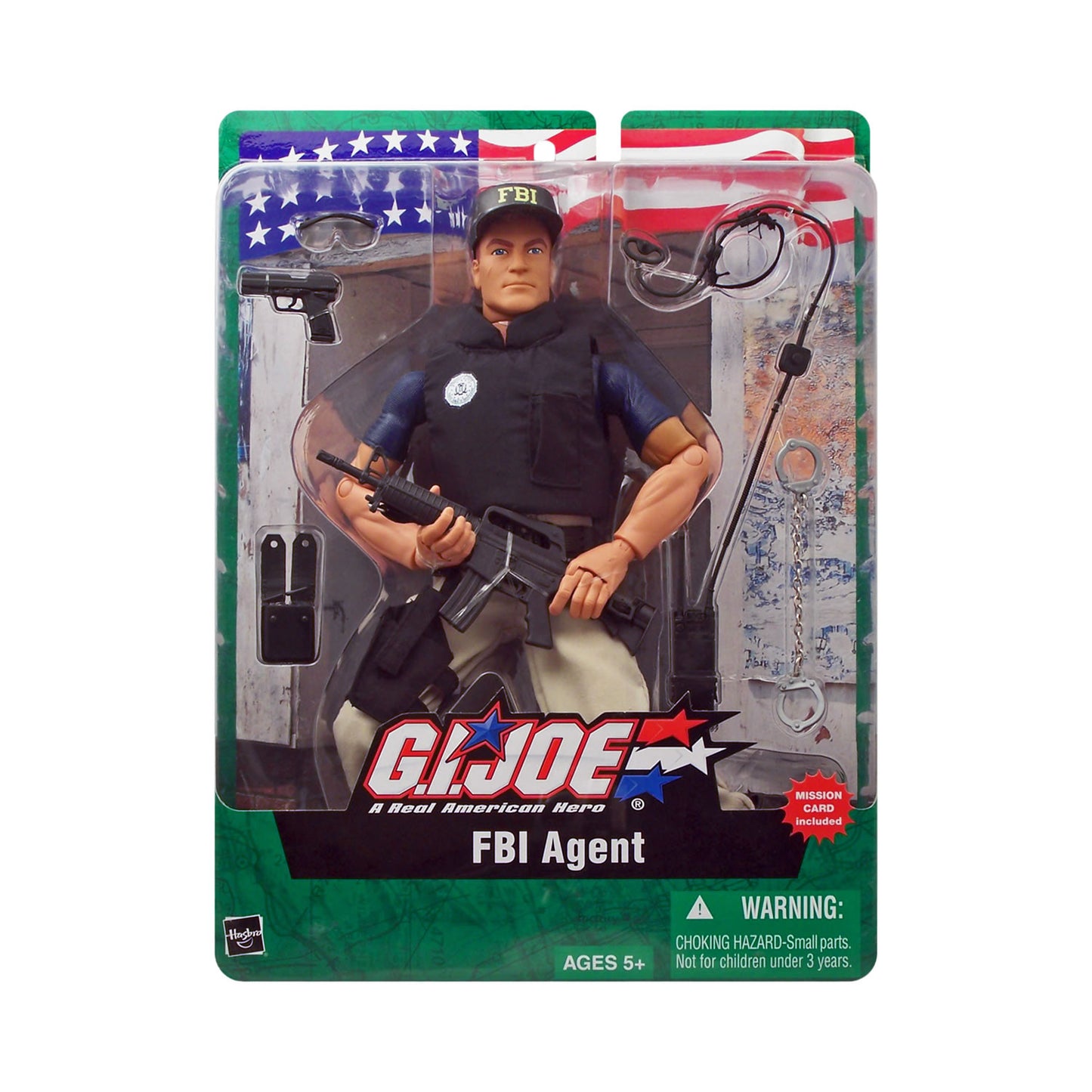 G.I. Joe FBI Agent (Caucasian) 12-Inch Action Figure