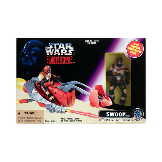 Star Wars: Shadows of the Empire Swoop Bike with Trooper Action Figure and Vehicle