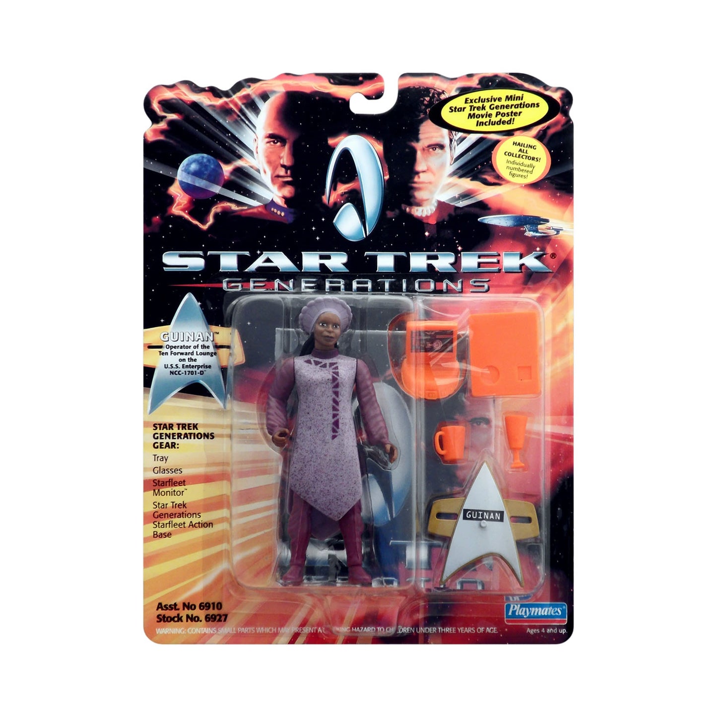 Star Trek: Generations Guinan 4.5-Inch Action Figure