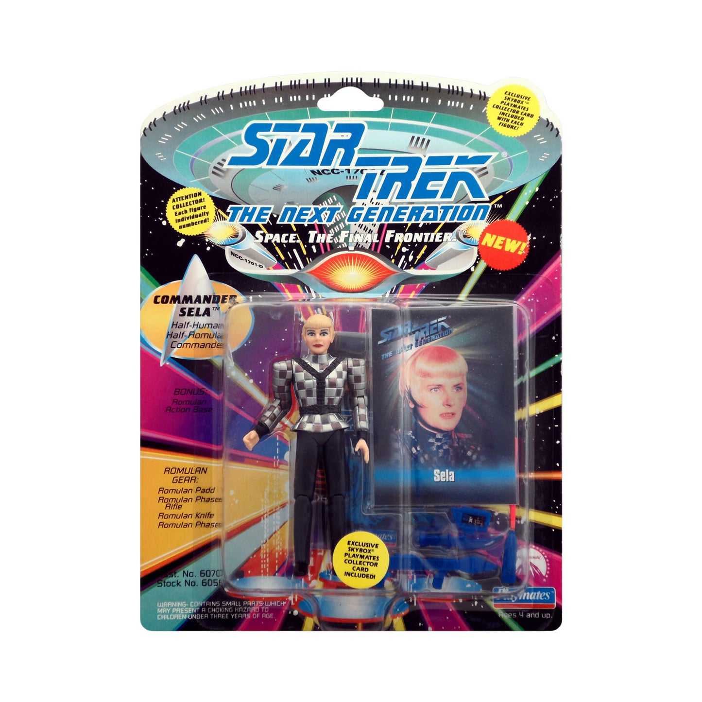Star Trek: The Next Generation Commander Sela 4.5-Inch Action Figure
