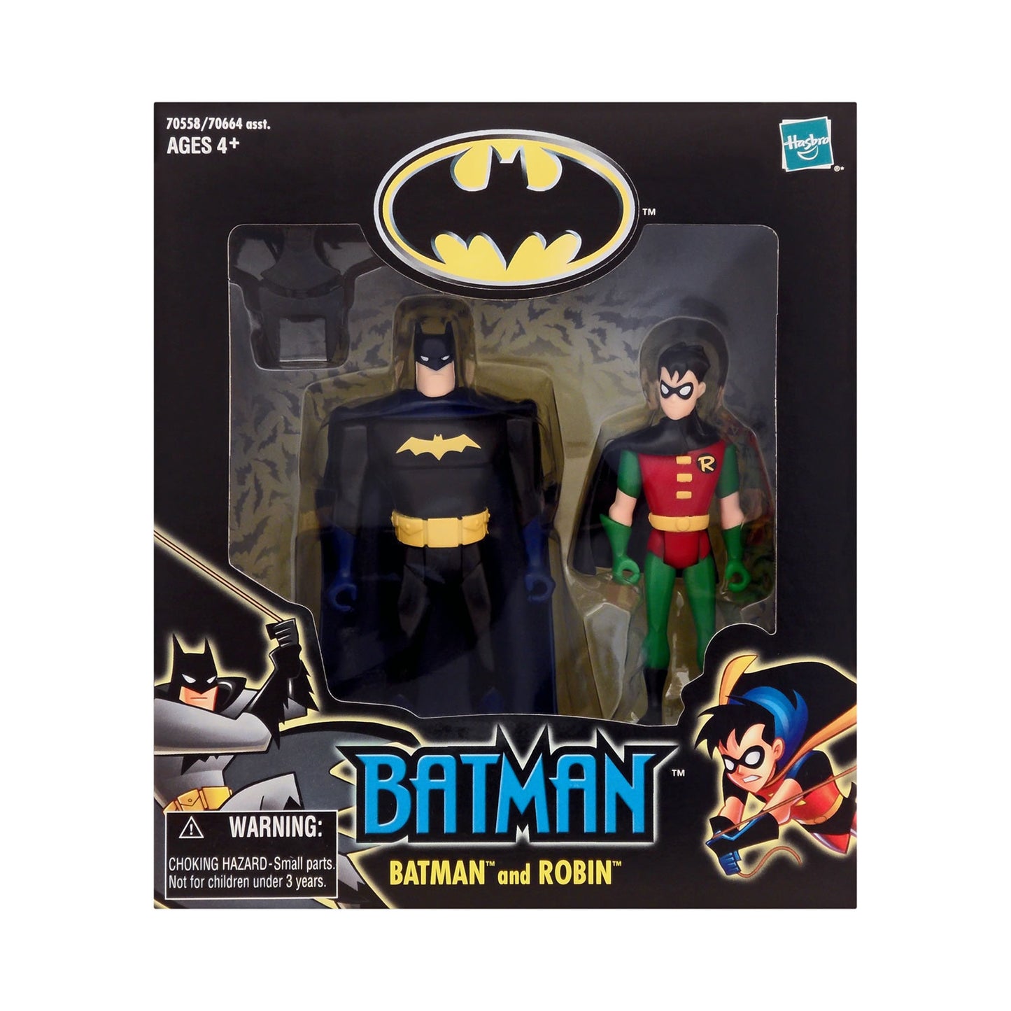 The Animated Batman Series Batman and Robin Exclusive 4.5-Inch Action Figures