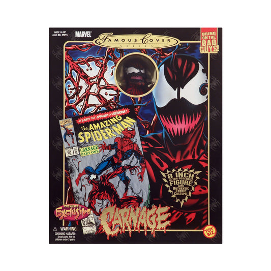 Marvel Famous Cover Series Exclusive Carnage 8-Inch Action Figure