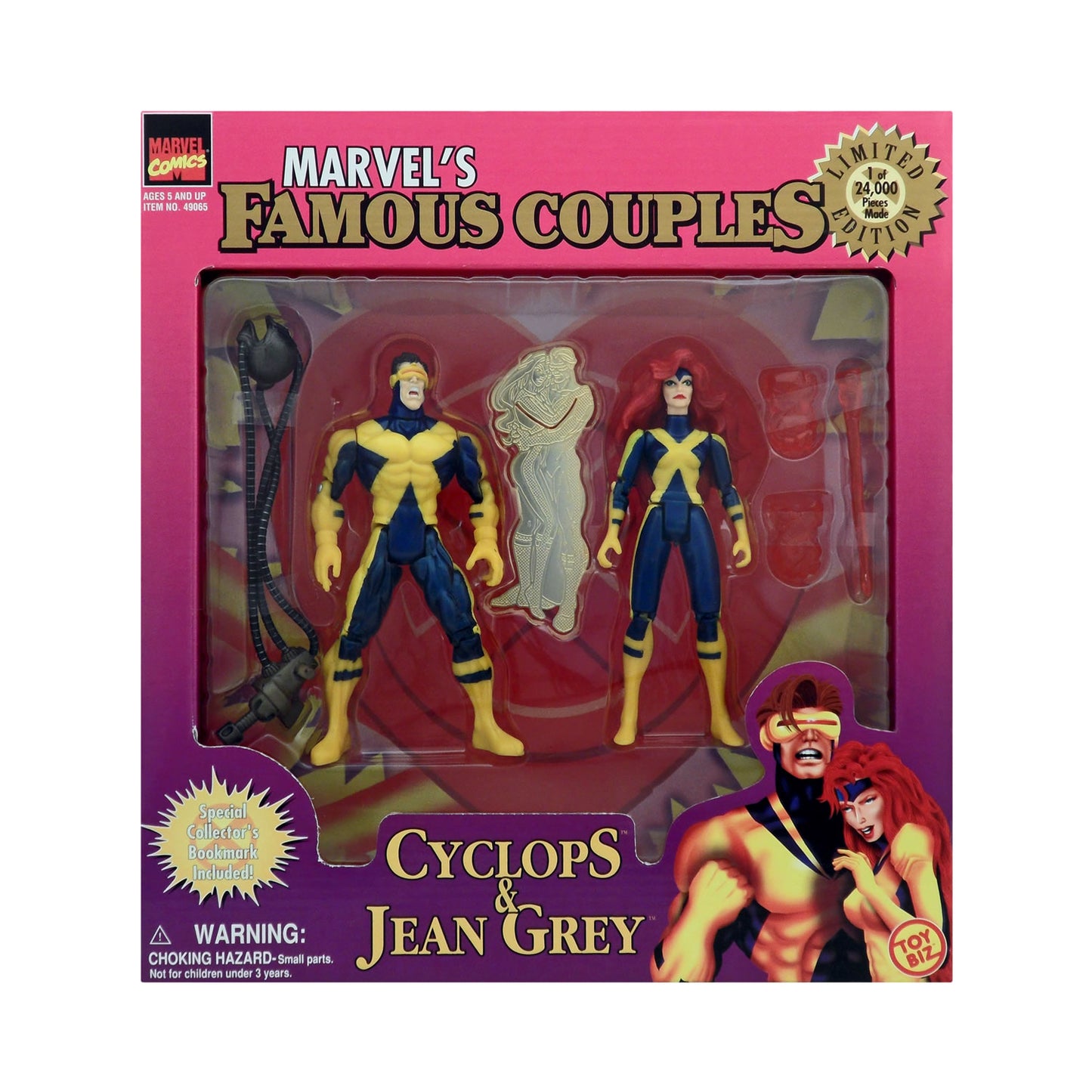 Marvel's Famous Couples Cyclops & Jean Grey Action Figures