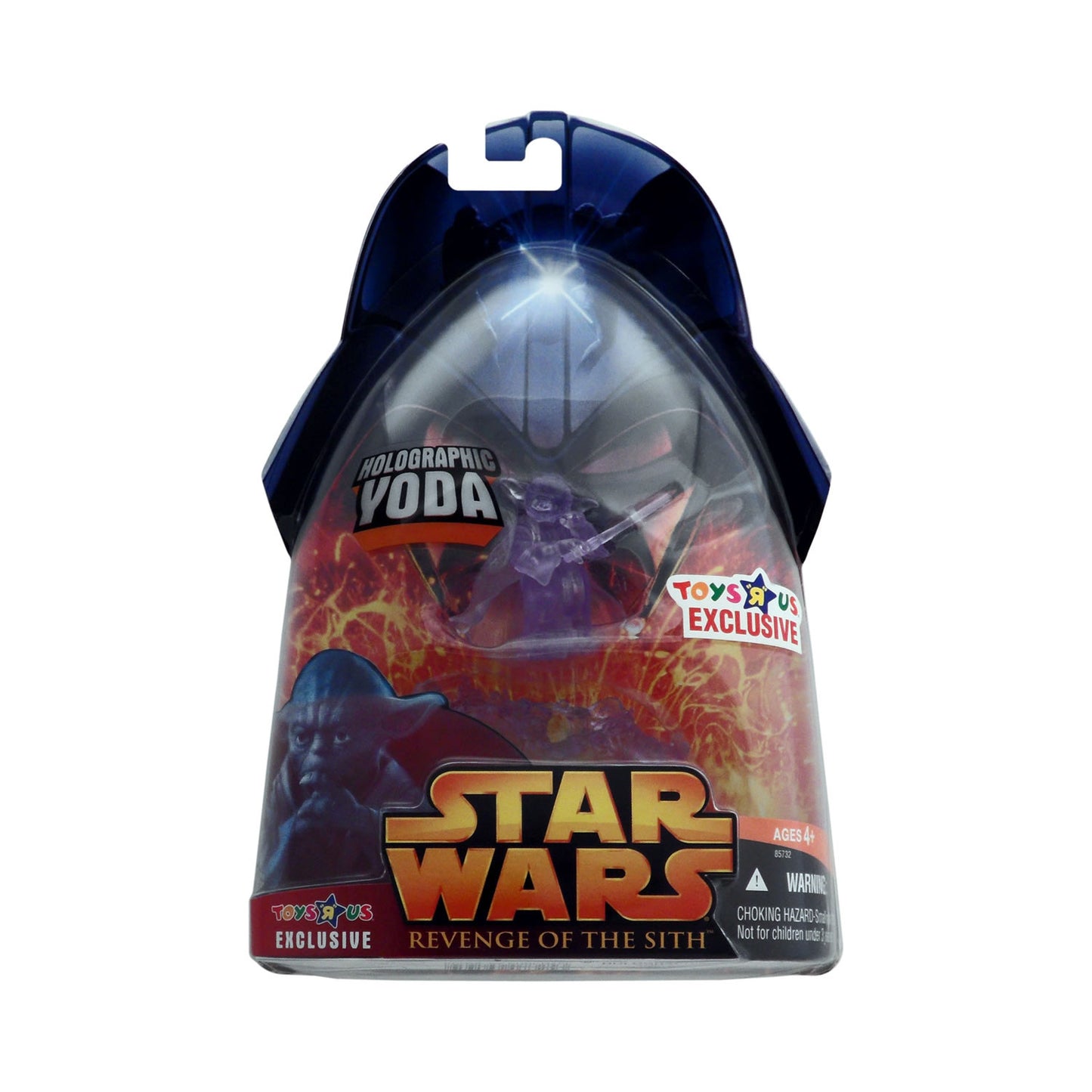 Star Wars: Revenge of the Sith Holographic Yoda Exclusive 3.75-Inch Scale Action Figure