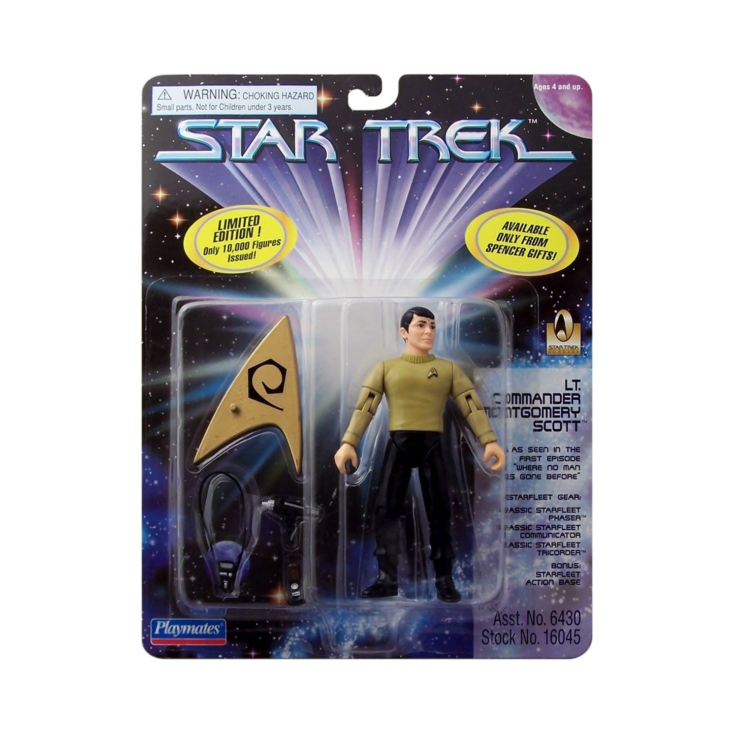 Star Trek Lt. Commander Montgomery Scott Exclusive 4.5-Inch Action Figure