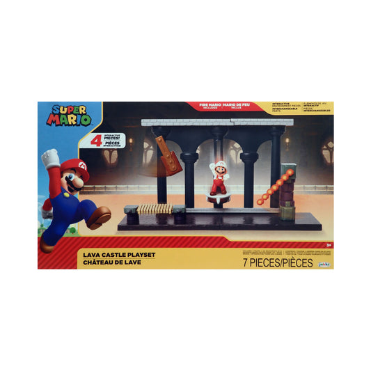 Super Mario Lava Castle Playset