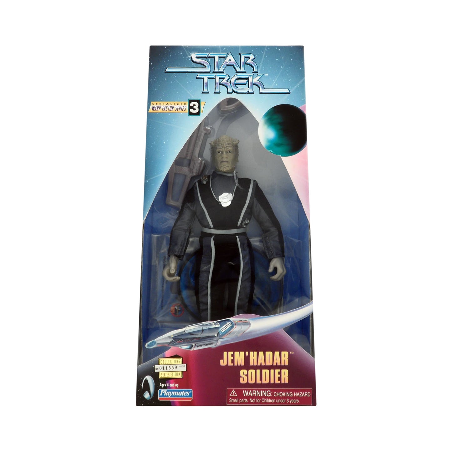 Star Trek Warp Factor Series 3 Jem'Hadar Soldier 9-Inch Action Figure