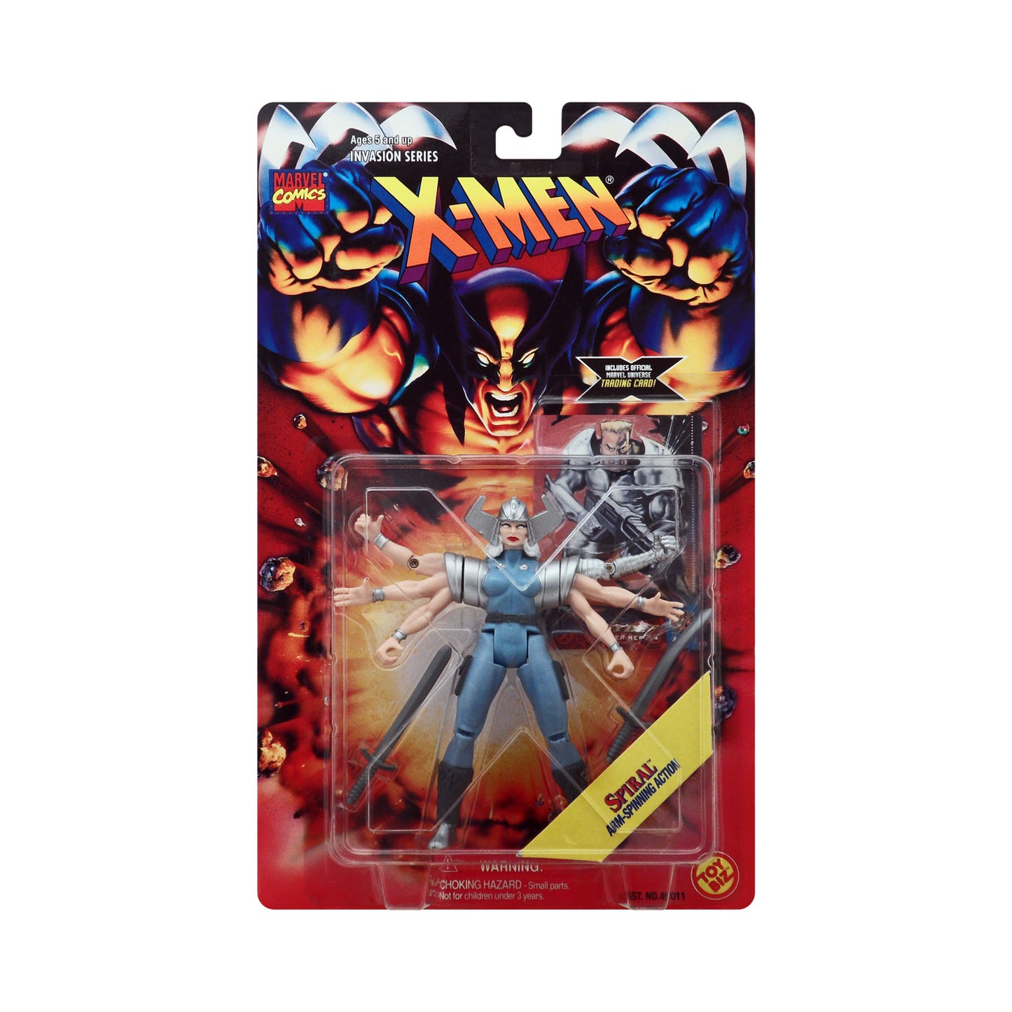 X-Men Invasion Series Spiral 5-Inch Action Figure