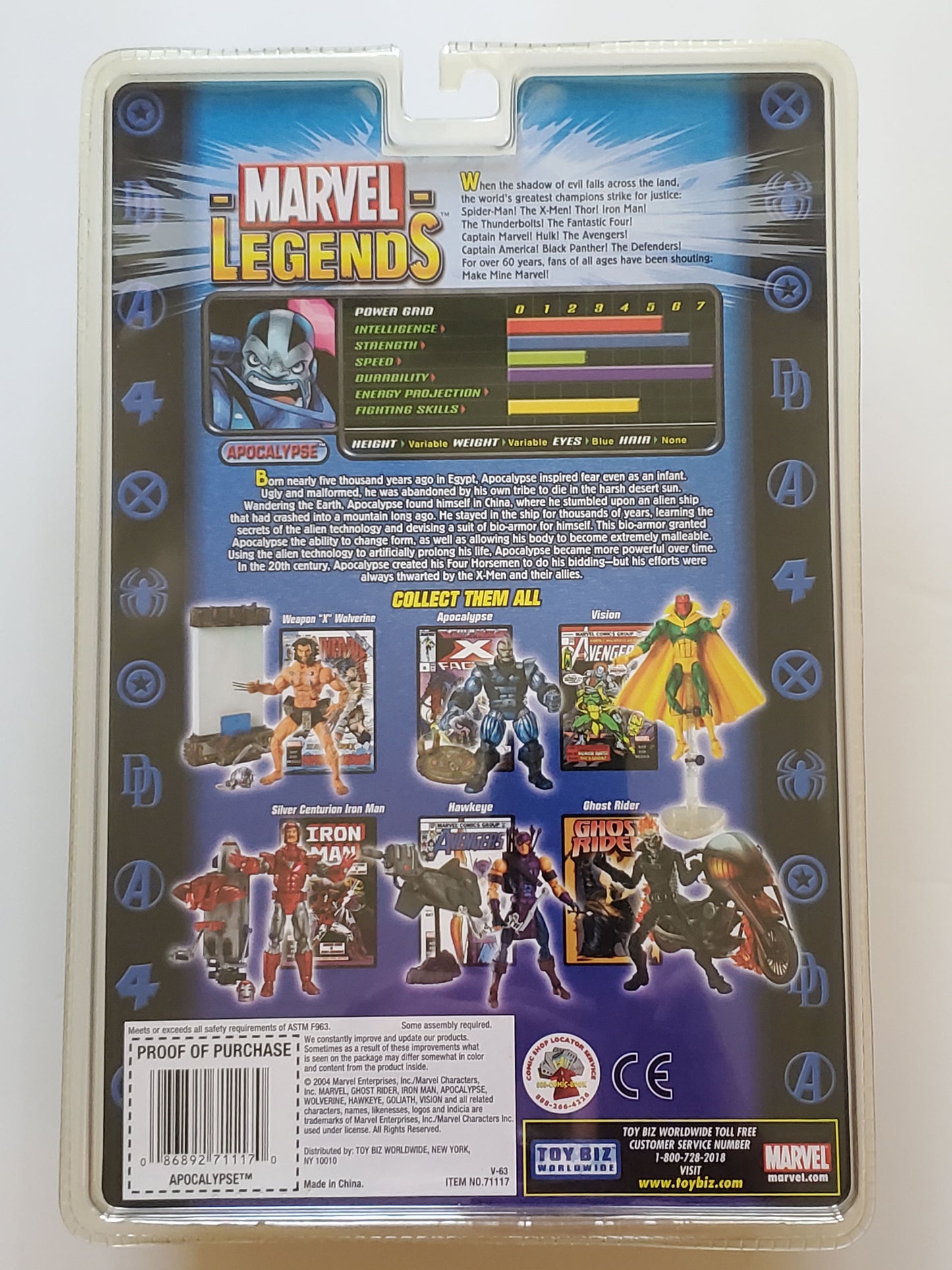 Marvel Legends Series VII Apocalypse 6-Inch Action Figure