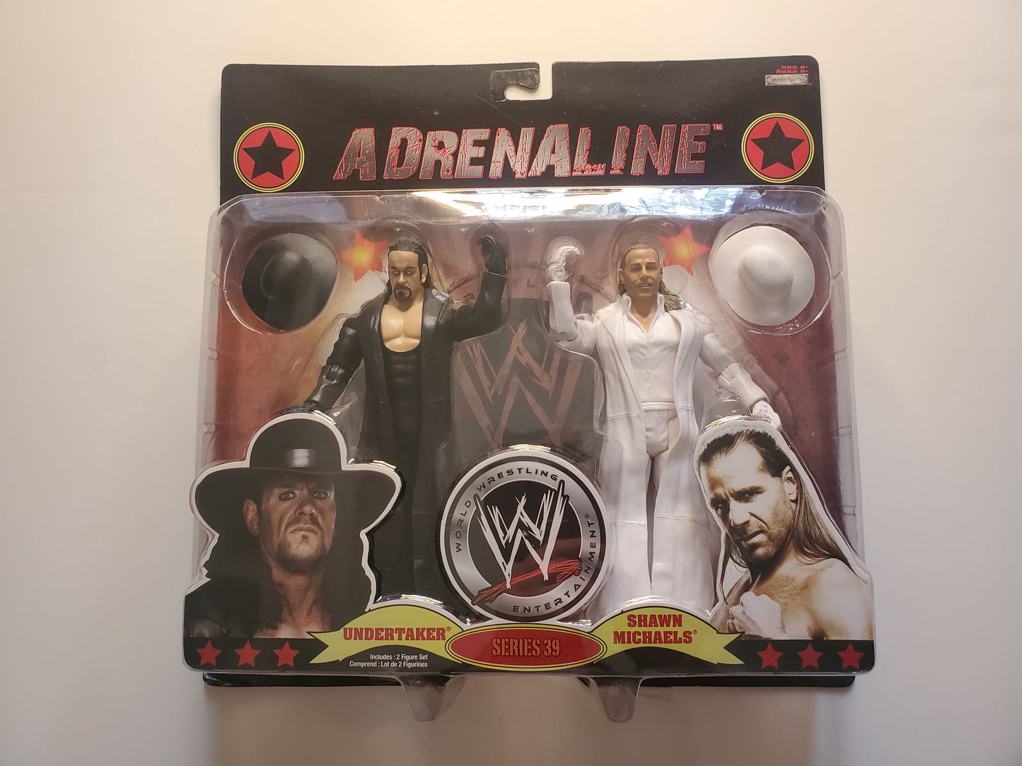 WWE Adrenaline Series 39 Undertaker & Shawn Michaels Action Figure 2-Pack
