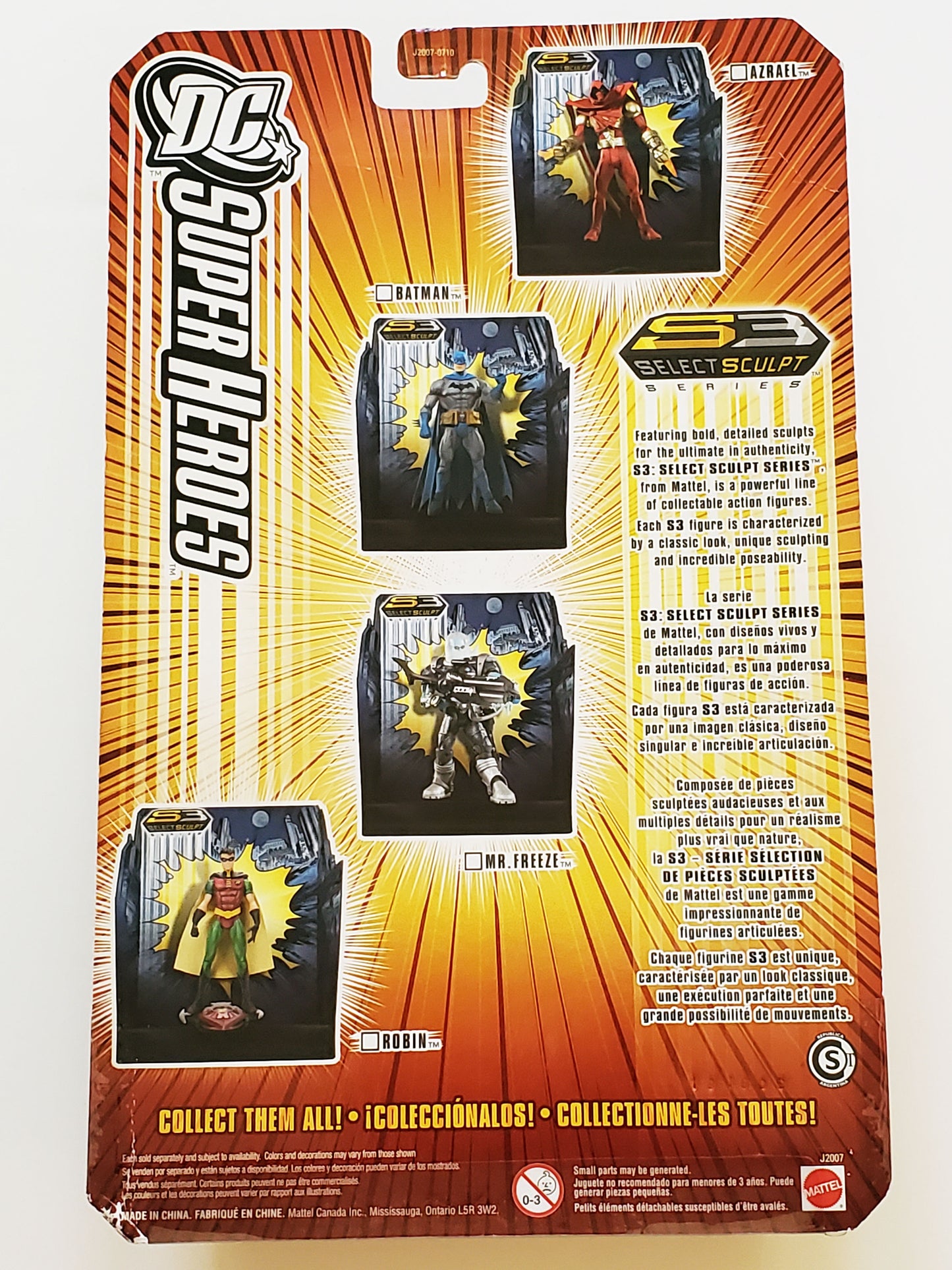 DC Superheroes Series 3 Select Sculpt Series Azrael Action Figure