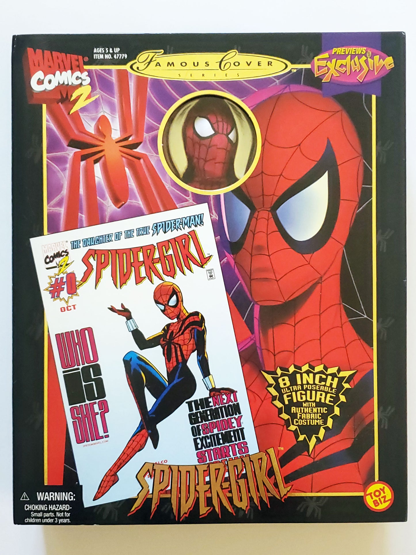 Marvel Famous Cover Series Exclusive Spider-Girl 8-Inch Action Figure