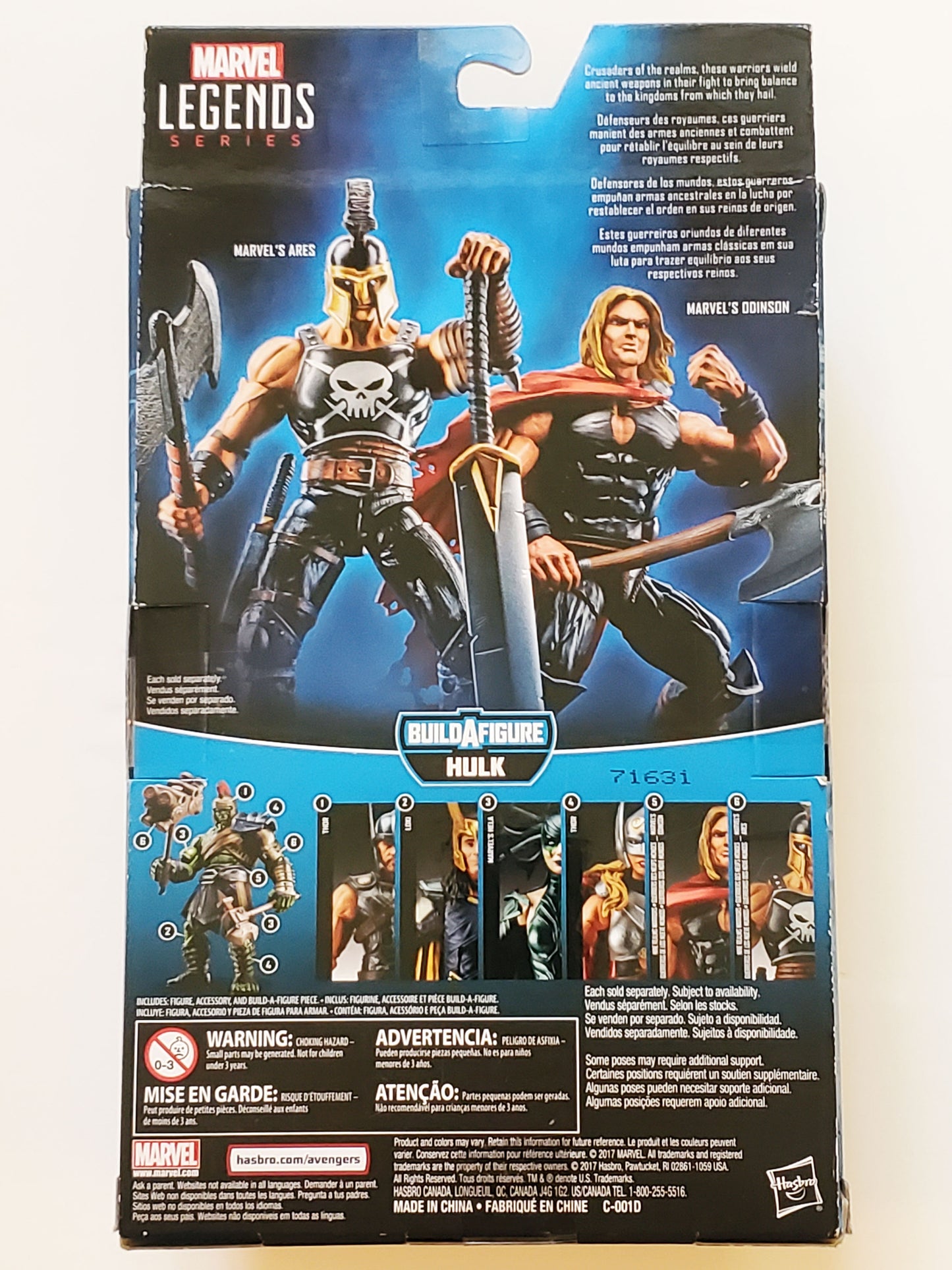 Marvel Legends Hulk Series Nine Realms Warriors Thor (Odinson) 6-Inch Action Figure