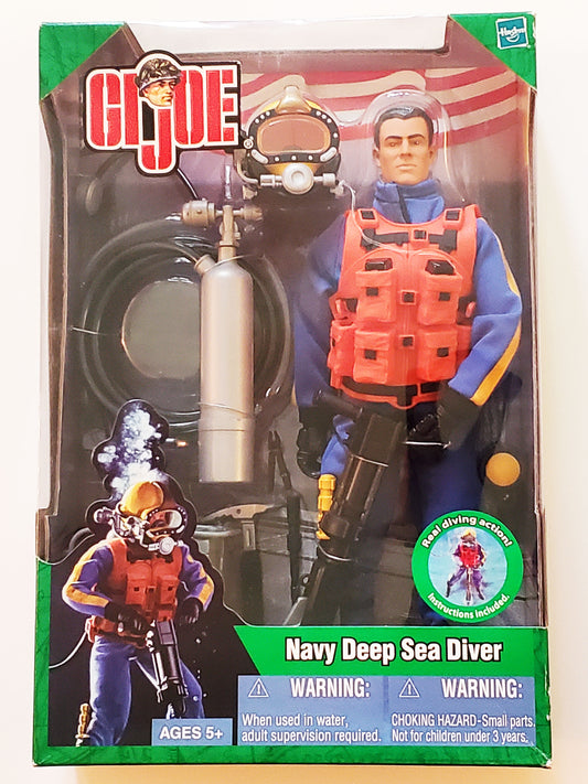 G.I. Joe Navy Deep Sea Diver (Caucasian) 12-Inch Action Figure