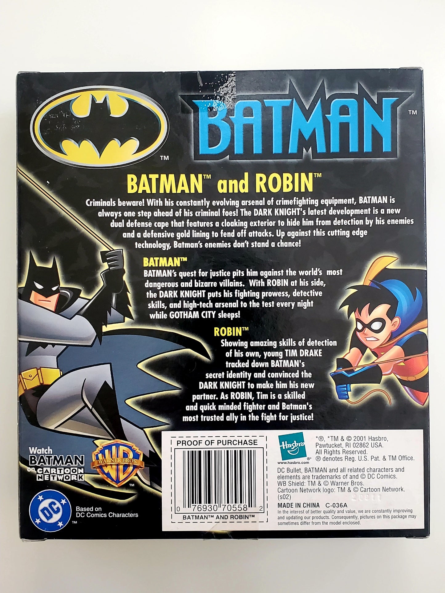 The Animated Batman Series Batman and Robin Exclusive 4.5-Inch Action Figures