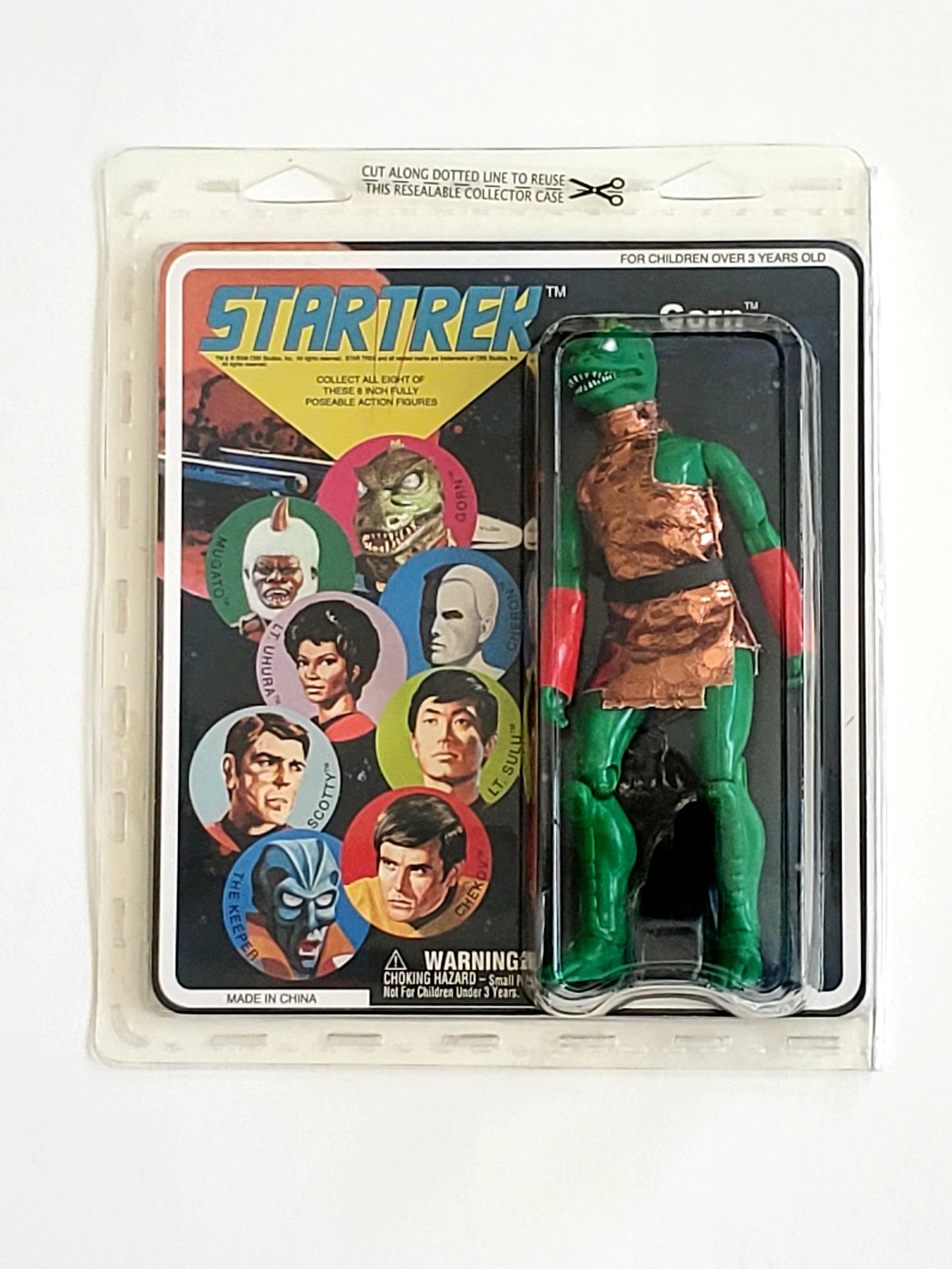 Star Trek Mego Reproduction Gorn 8-Inch Action Figure