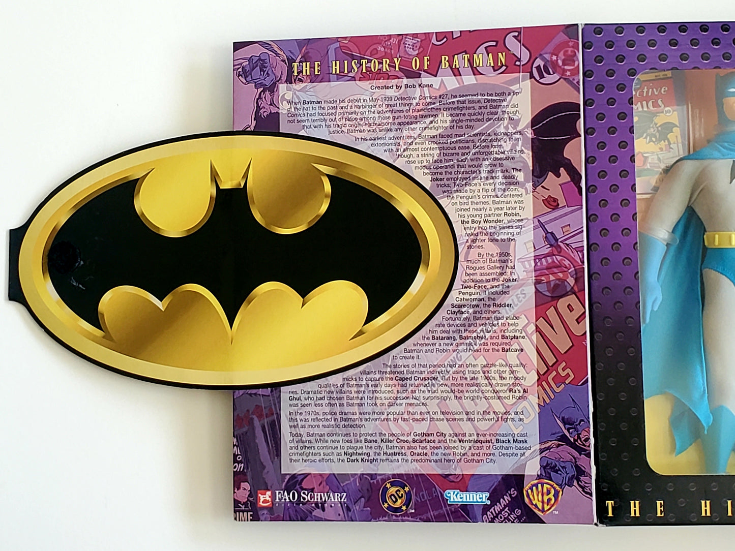 The History of Batman Exclusive 12-Inch Action Figure Set