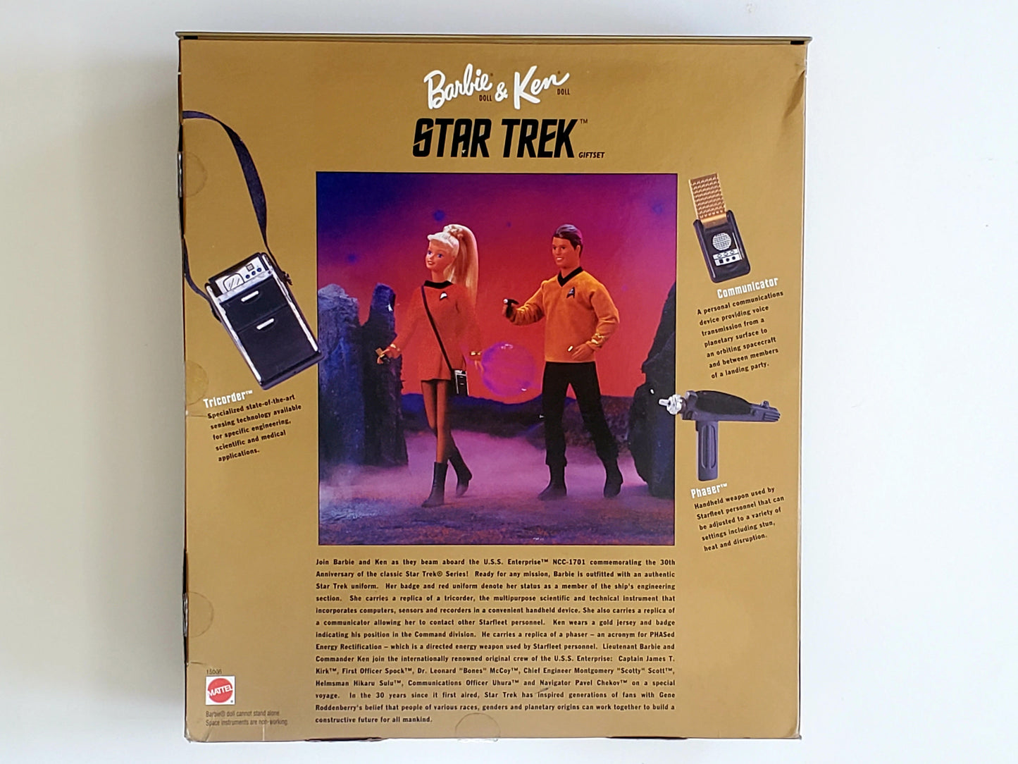 Star Trek 30th Anniversary Barbie & Ken Dolls