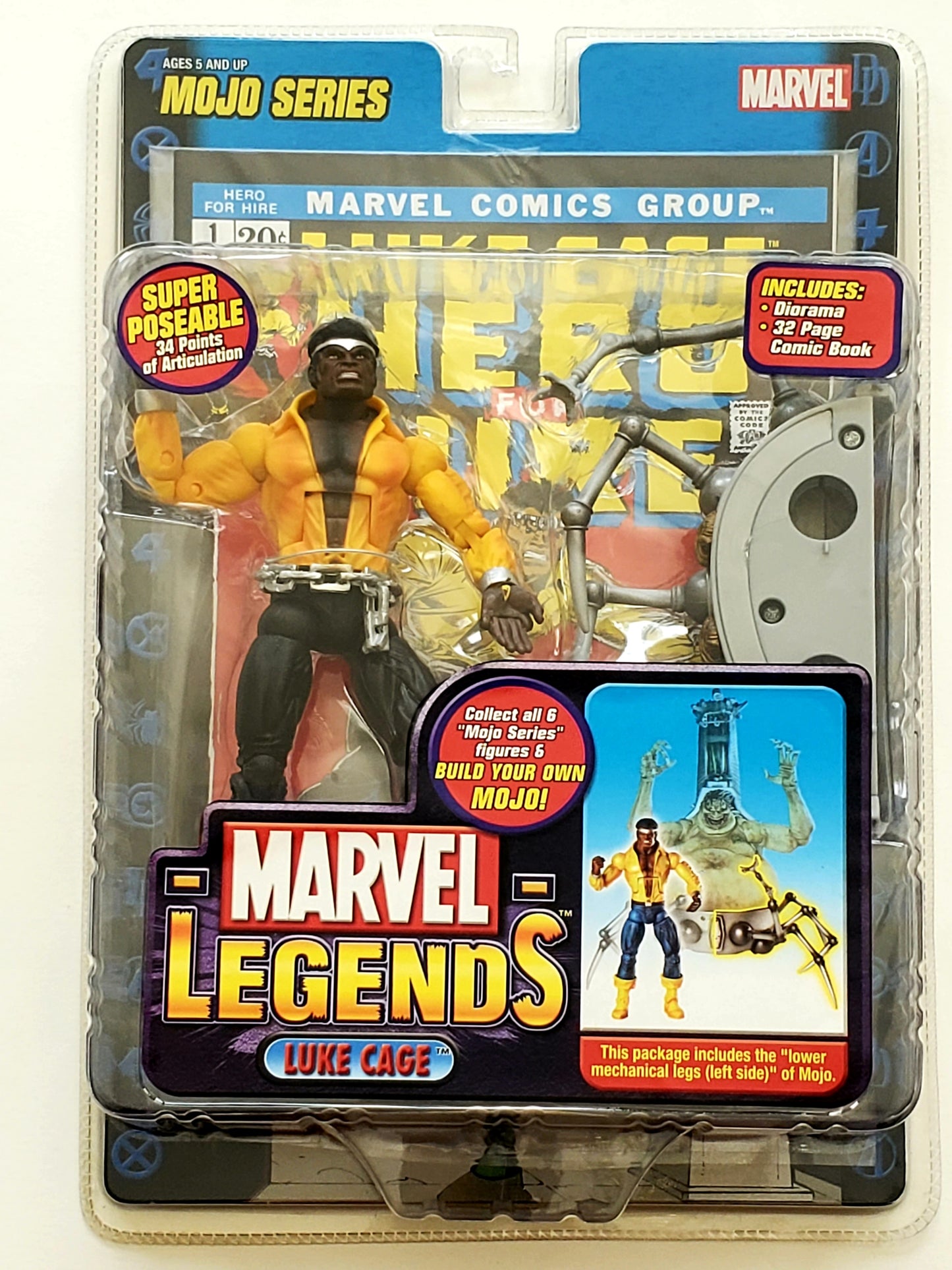 Marvel Legends Mojo Series Luke Cage 6-Inch Action Figure