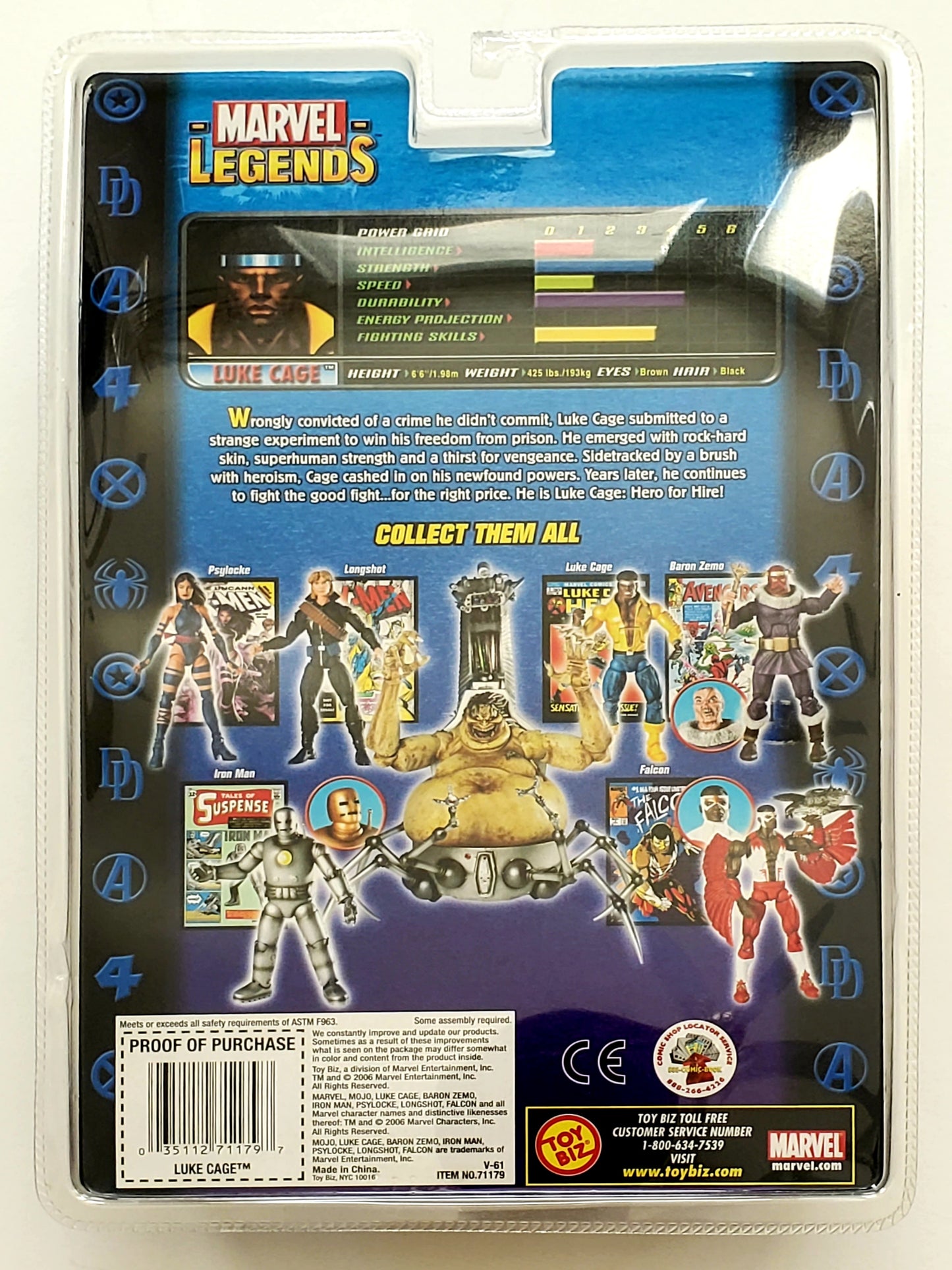 Marvel Legends Mojo Series Luke Cage 6-Inch Action Figure