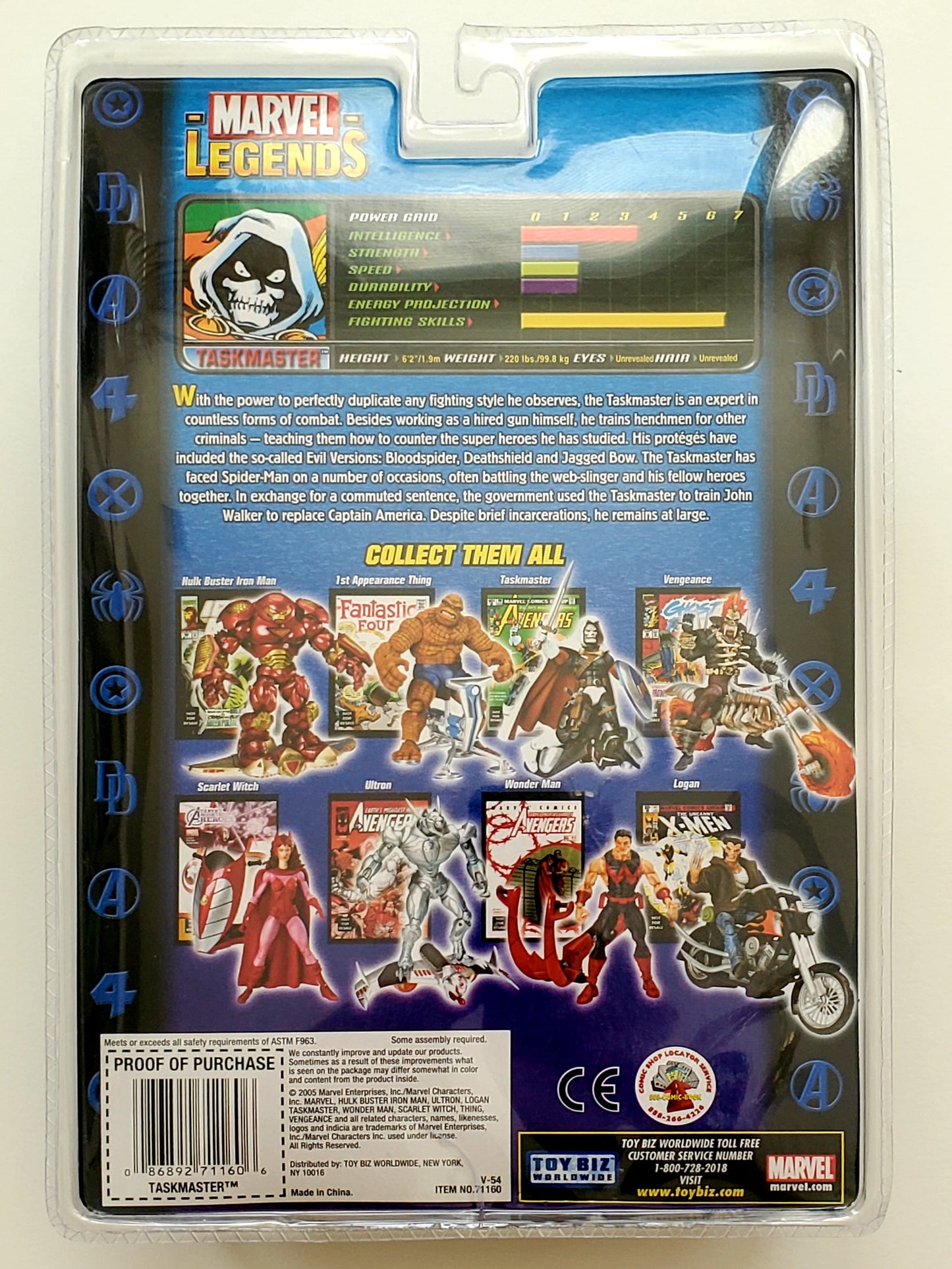 Marvel Legends Legendary Rider Series Taskmaster 6-Inch Action Figure