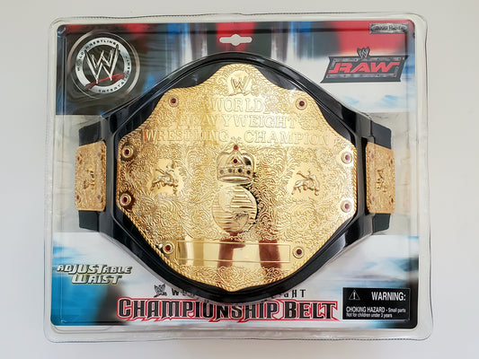 WWE World Heavyweight Championship Belt As Seen On WWE RAW (2004)