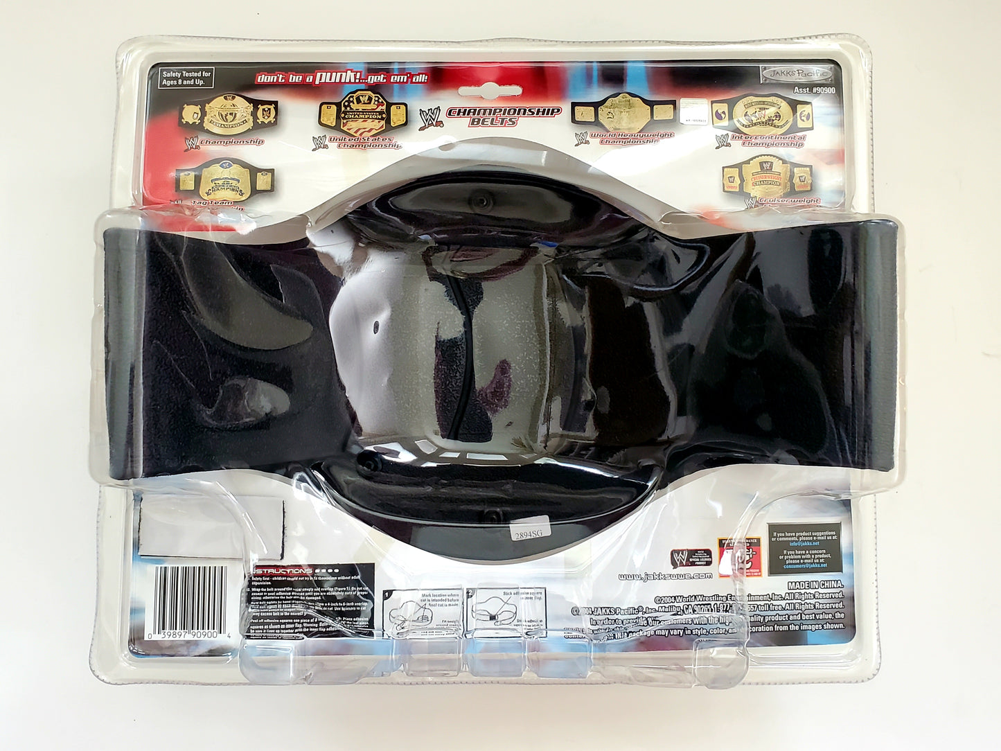 WWE World Heavyweight Championship Belt As Seen On WWE RAW (2004)