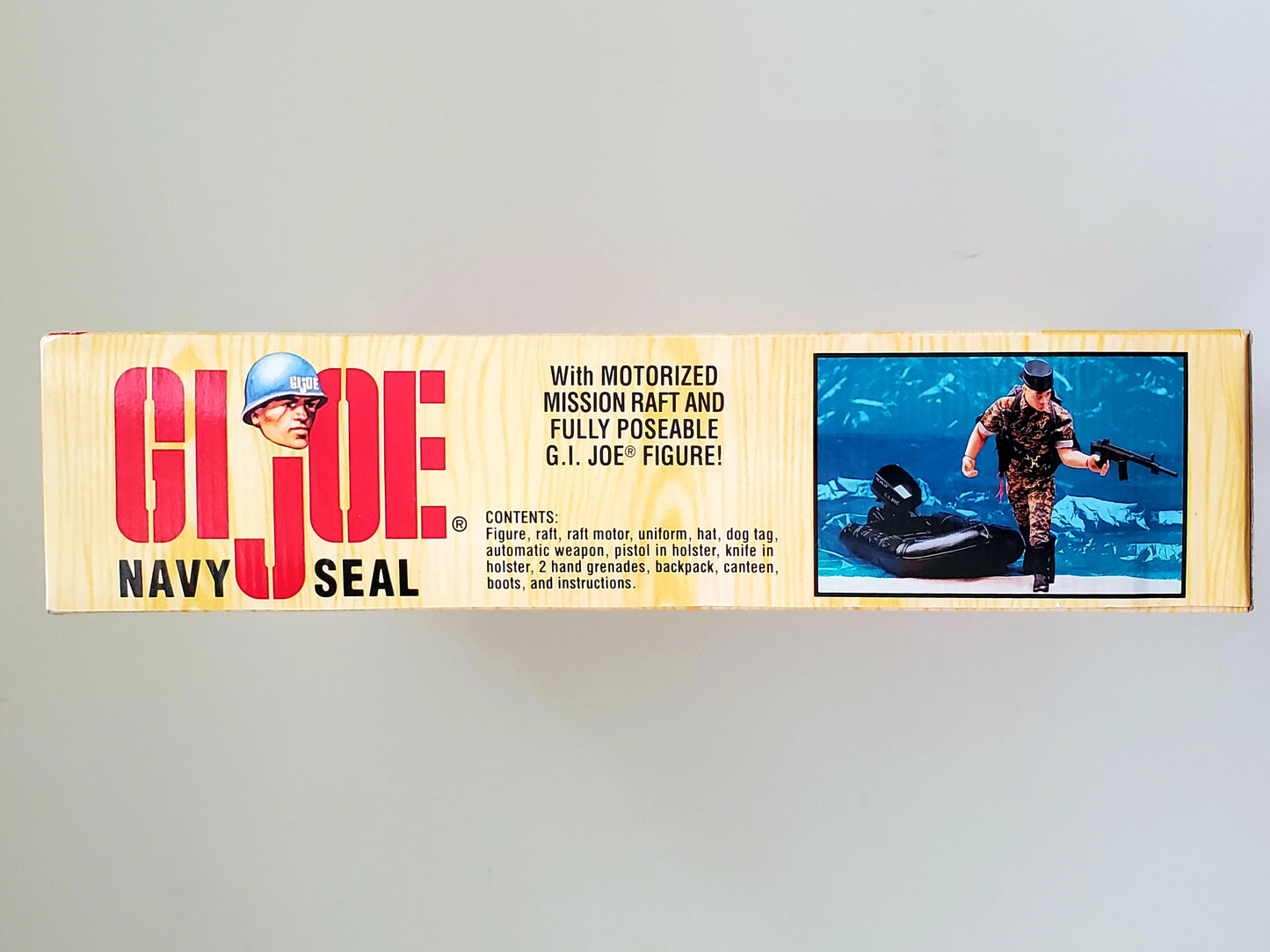 G.I. Joe Navy Seal and Mission Raft Exclusive 12-Inch Action Figure and Vehicle