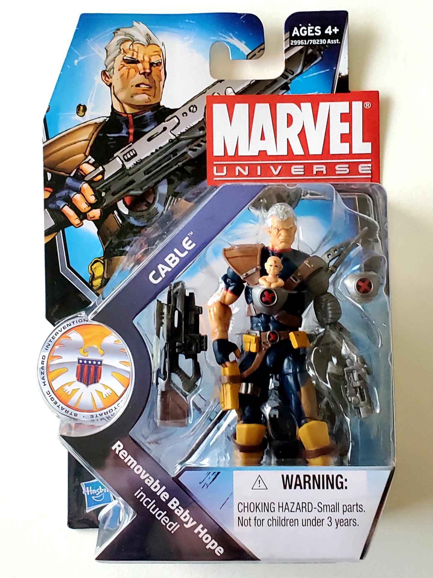Marvel Universe Series 3 Figure 007 Cable (with Baby Hope) 3.75-Inch Action Figure