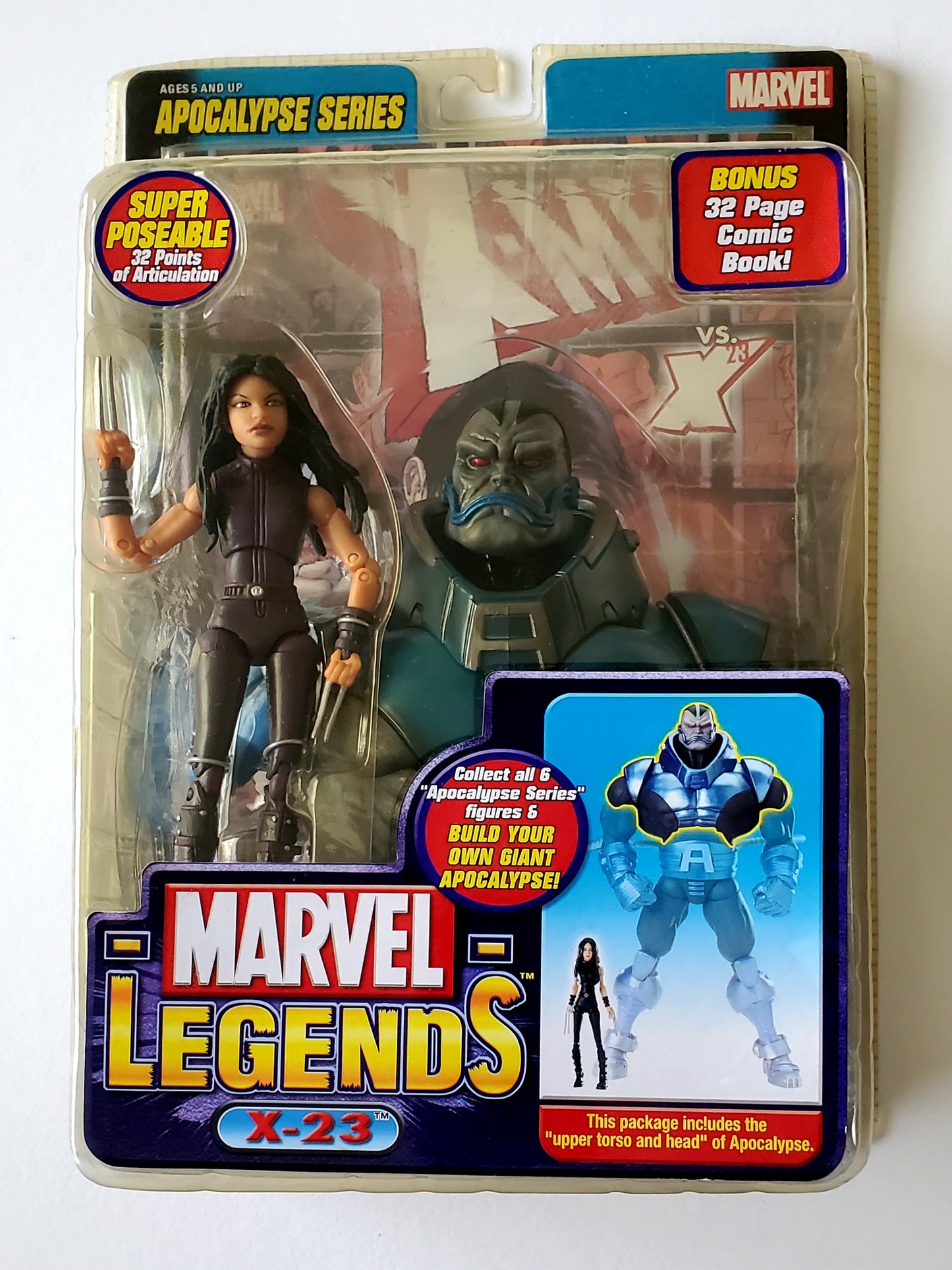 Marvel Legends Apocalypse Series X-23 (purple costume) 6-Inch Action Figure