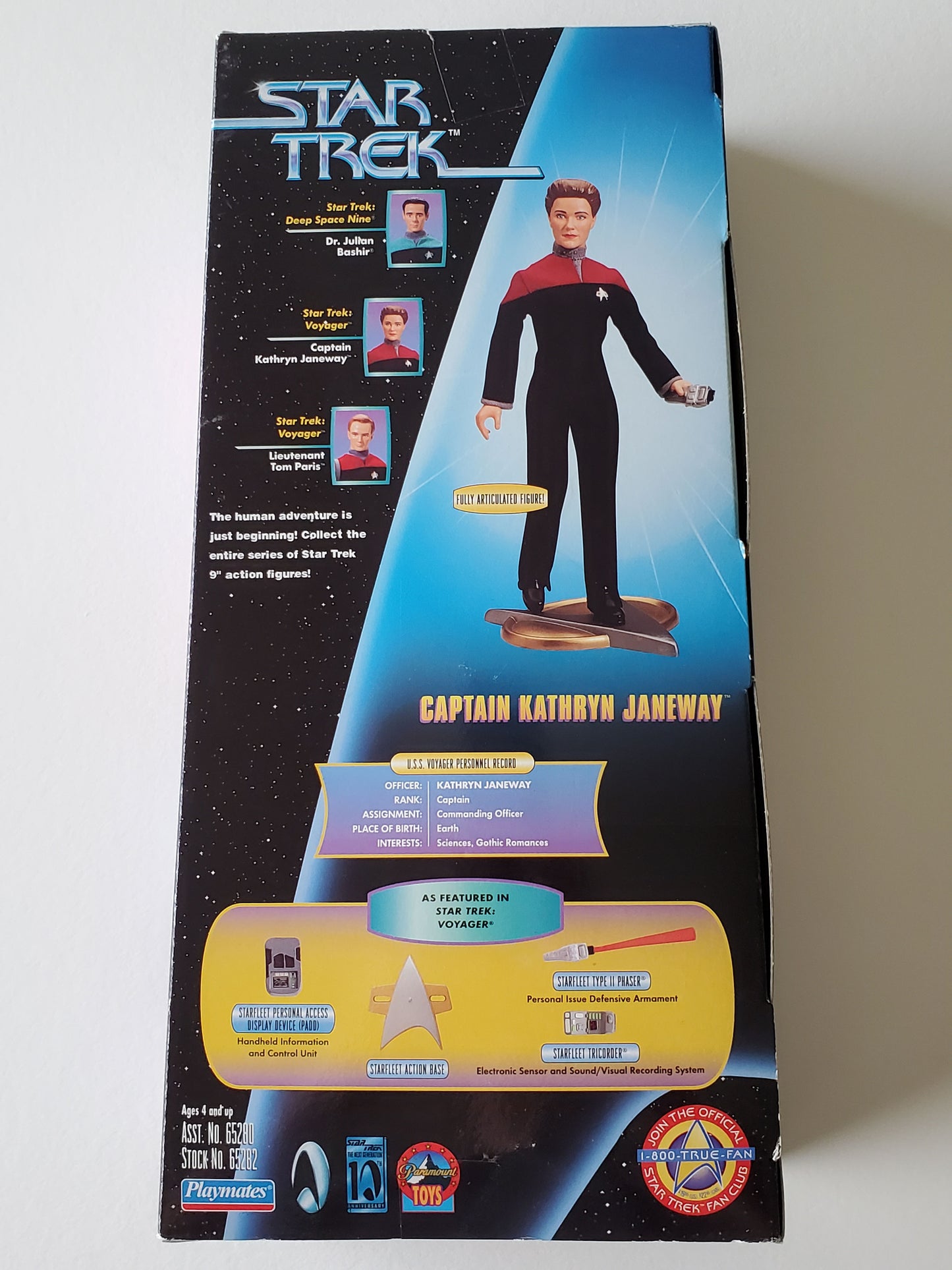 Star Trek Warp Factor Series 2 Captain Kathryn Janeway 9-Inch Action Figure