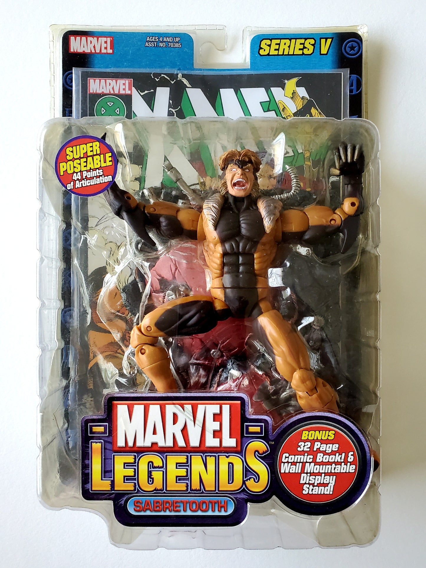 Marvel Legends Series V Sabretooth 6-Inch Action Figure
